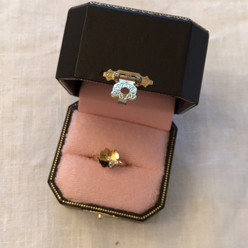 Juicy Couture Clover ring. Never worn